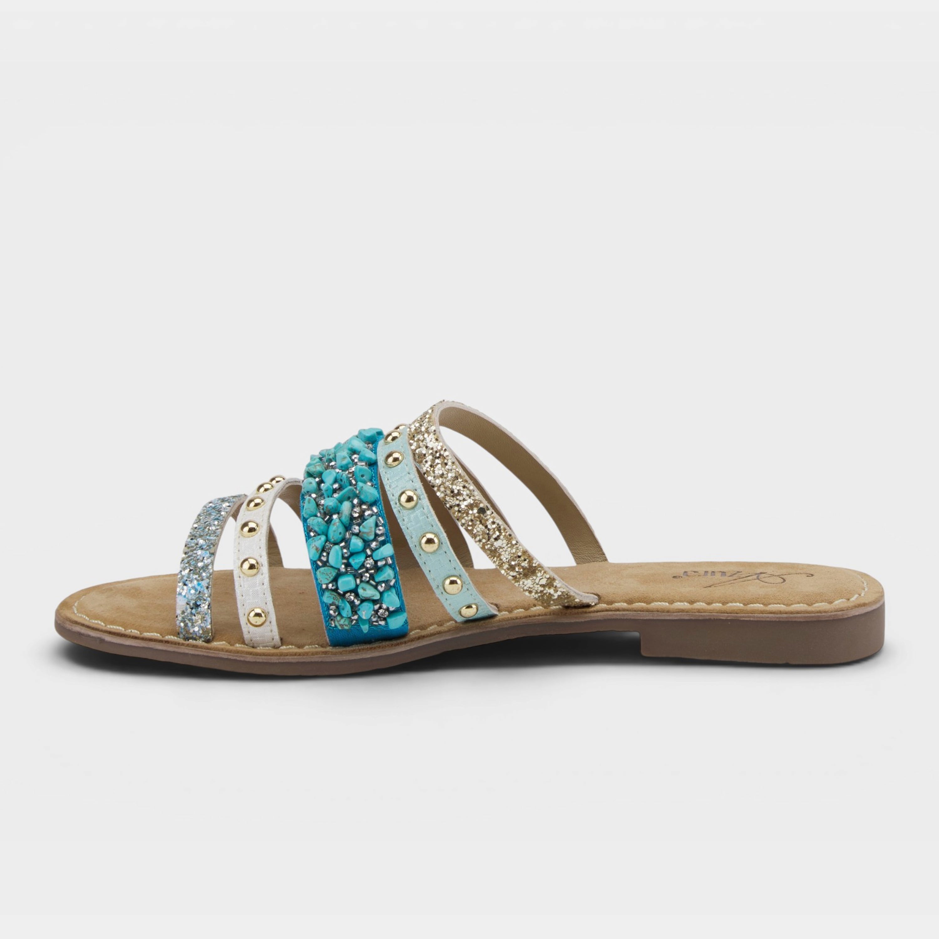 Azura Minerals Turquoise Multi Sandal