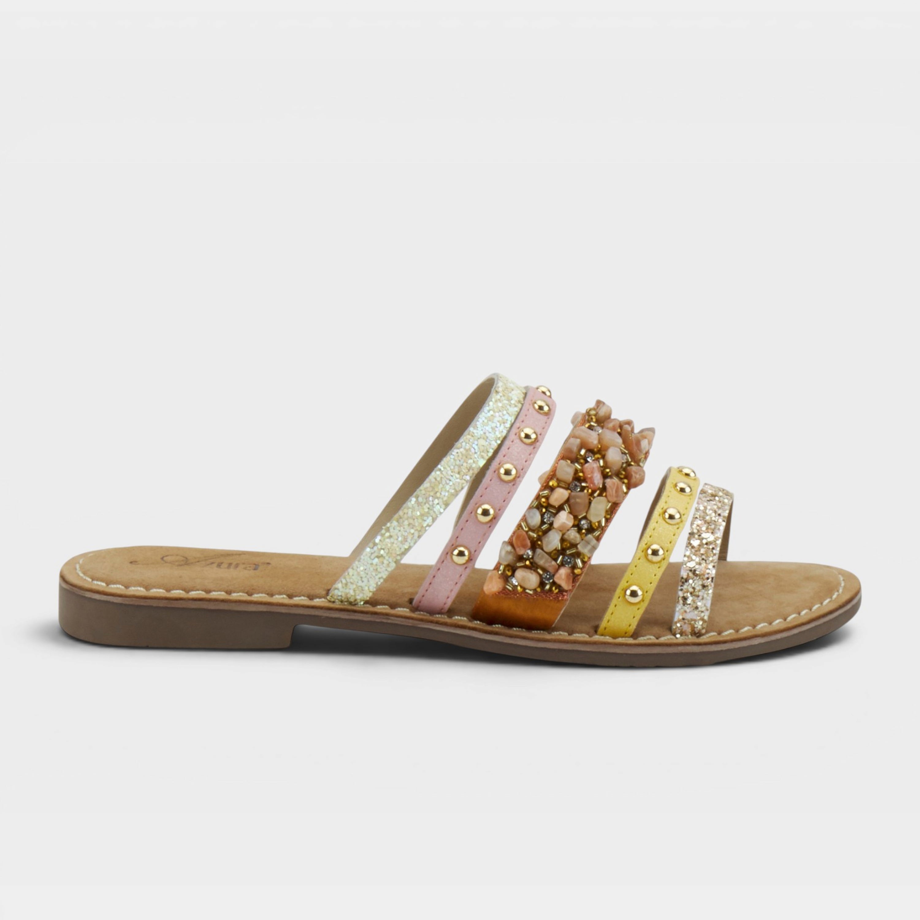 Azura Minerals Yellow Multi Sandal