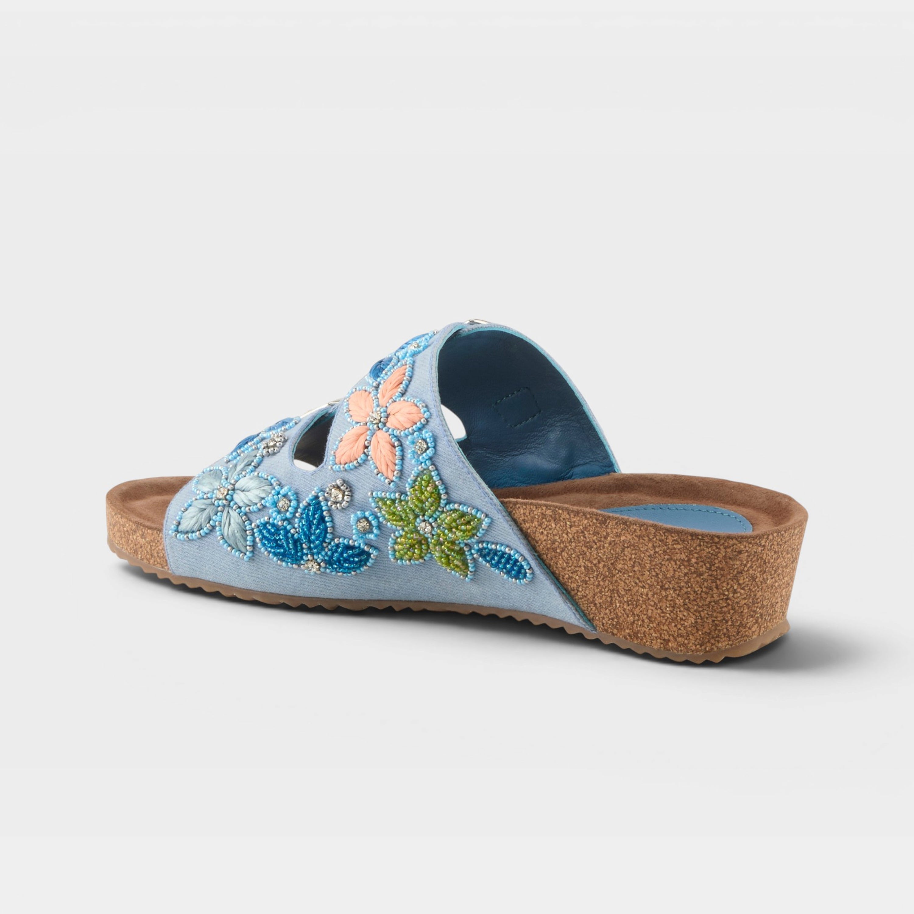 Azura Miraflores Blue Multi Sandal