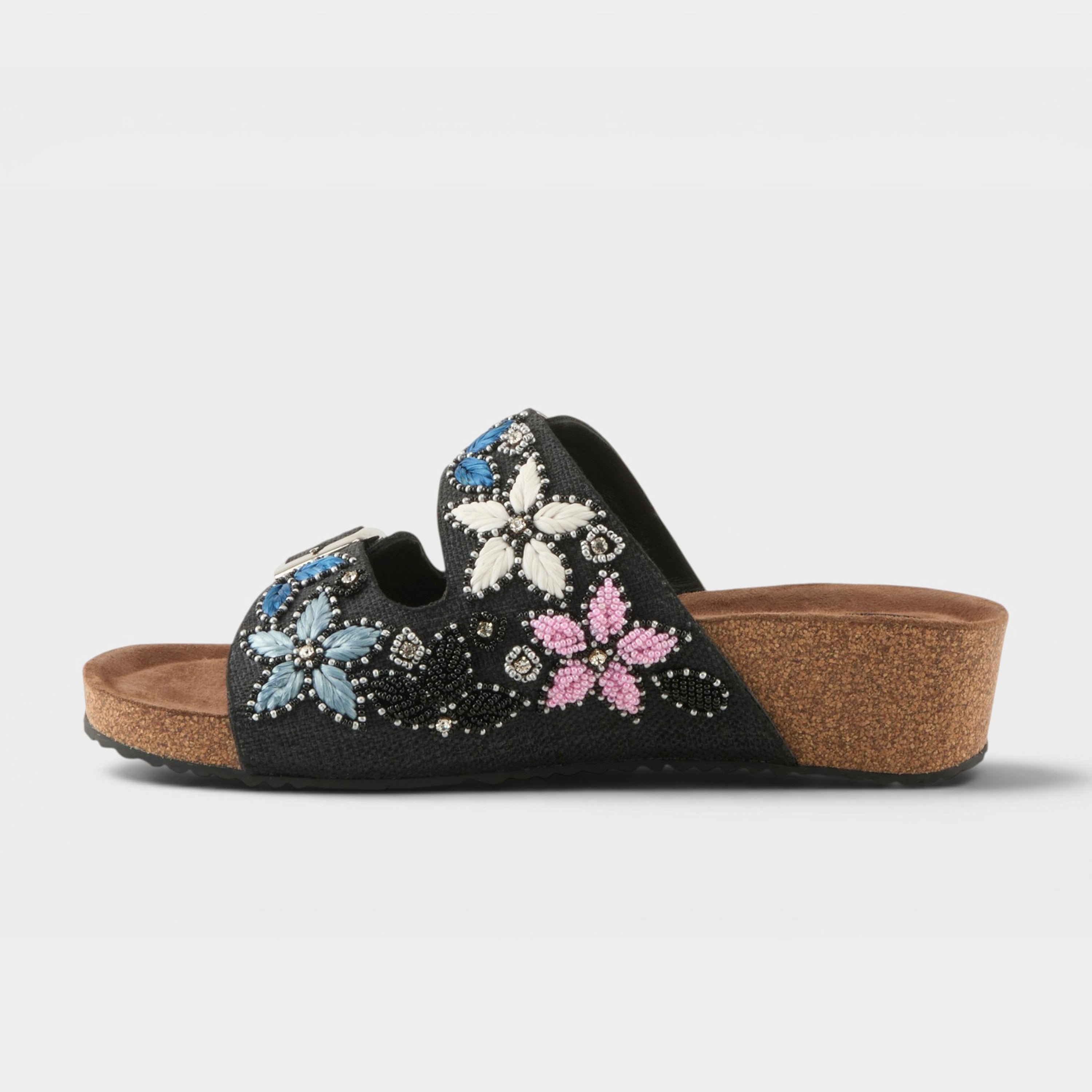 Azura Miraflores Black Multi Sandal