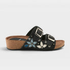 Azura Miraflores Black Multi Sandal
