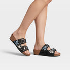 Azura Miraflores Black Multi Sandal