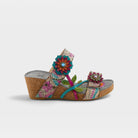 L'Artiste Moai sandals in Grey Multi, hero view