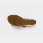L'Artiste Moai sandals in Red Multi, outsole view
