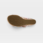L'Artiste Moai sandals in Tan Multi, outsole view