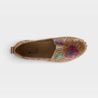 L'Artiste Modesty shoes in Beige Multi, top view