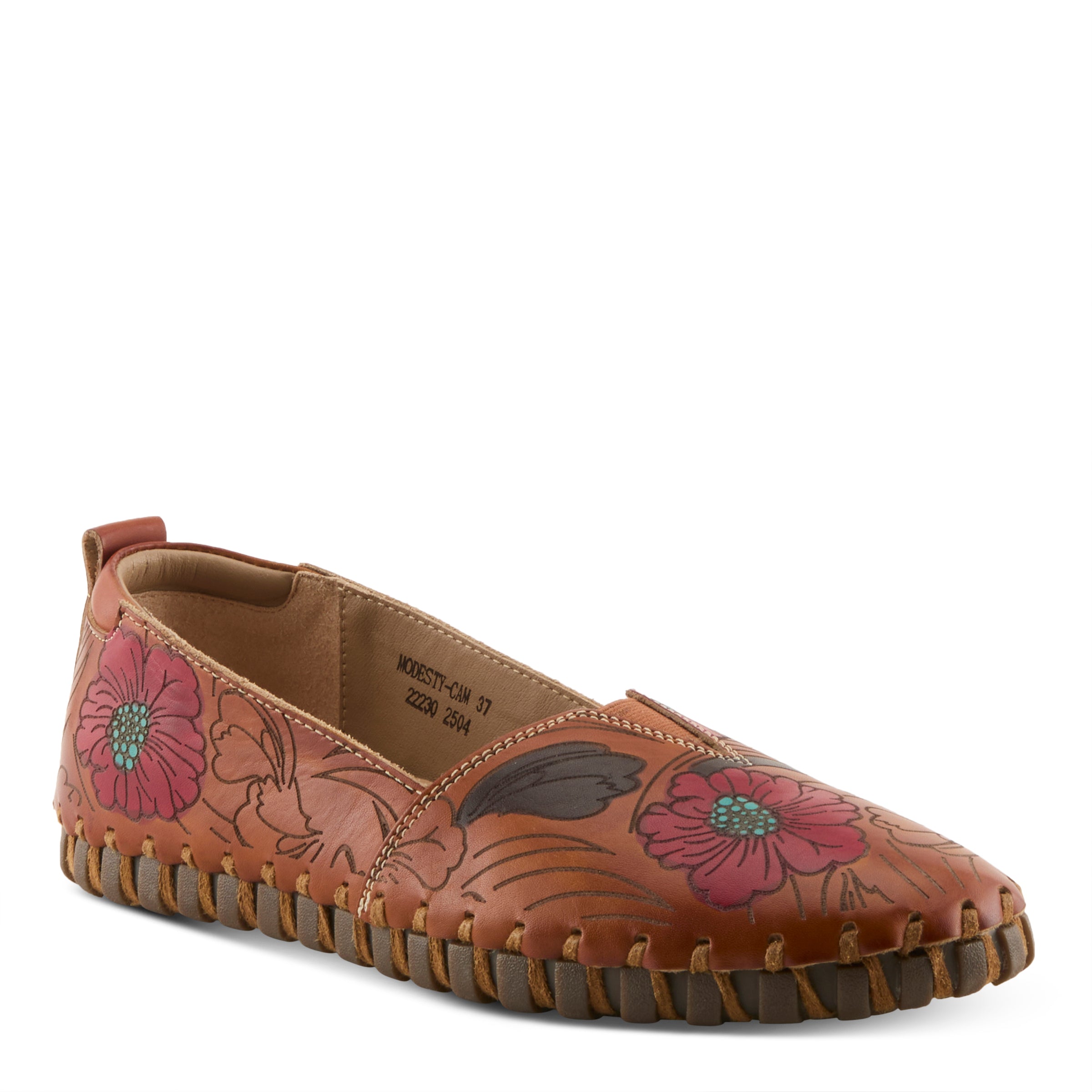 (取寄) ラルティストバイスプリングステップ レディース  L'Artiste by Spring Step women Modesty Mint Multi L'artiste Modesty Shoes: Slip on Shoes – Spring Step Shoes