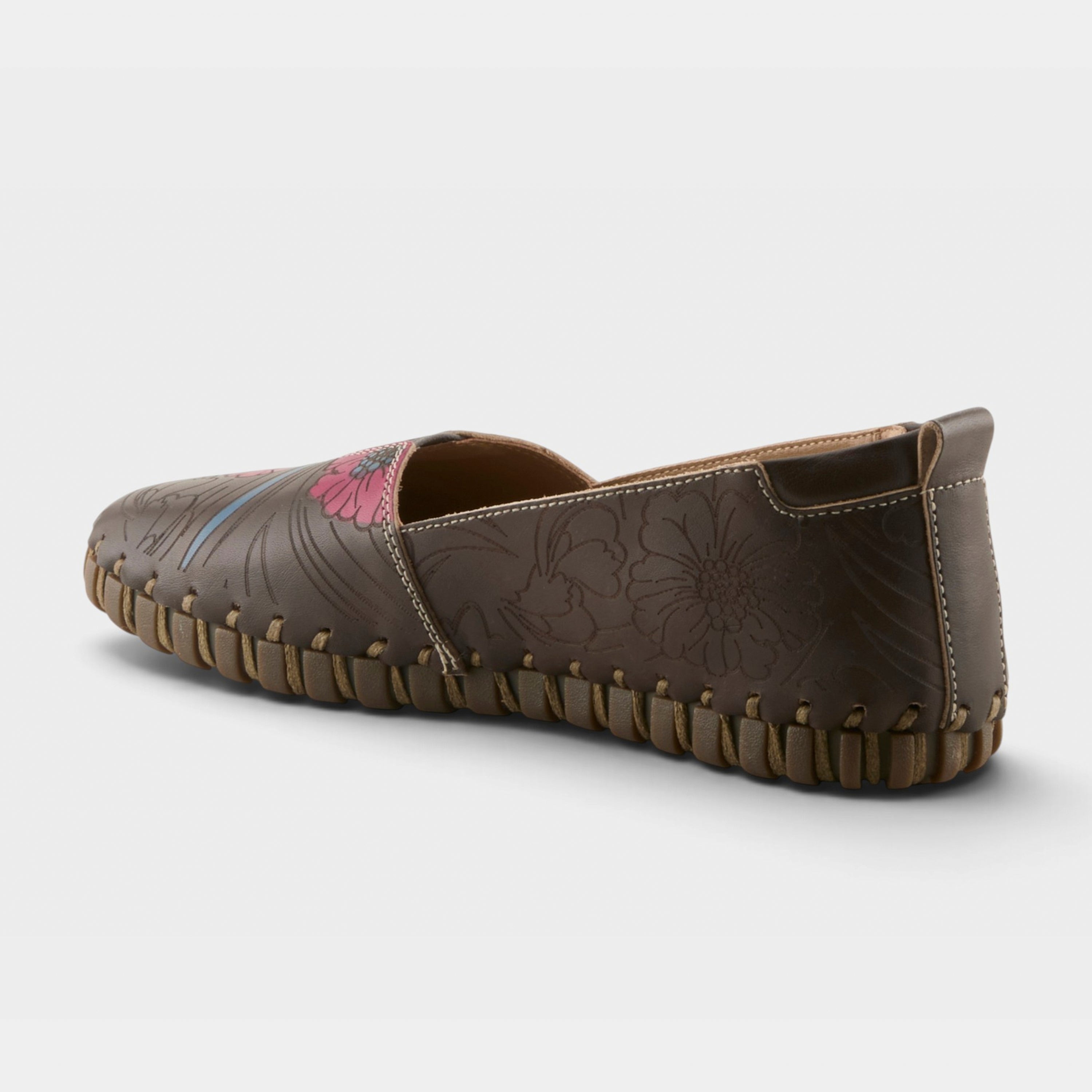 L'Artiste Modesty shoes in Grey Multi, alternate angle view