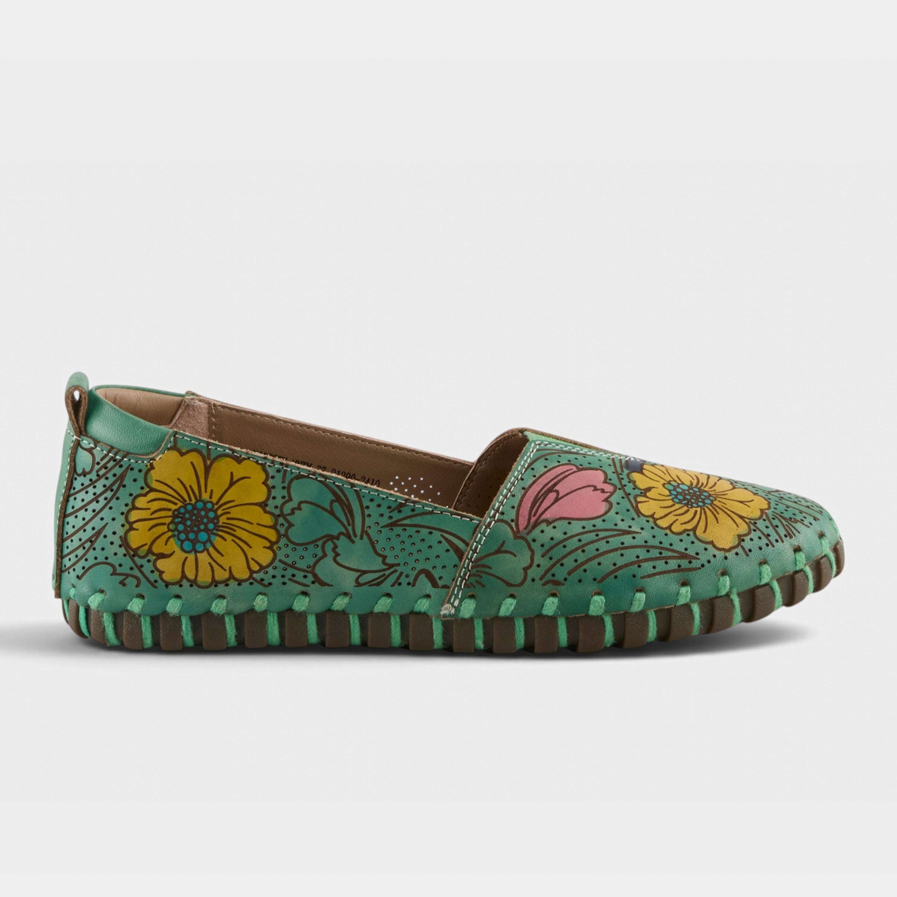 L'Artiste Modesty shoes in Mint Green Multi, hero view