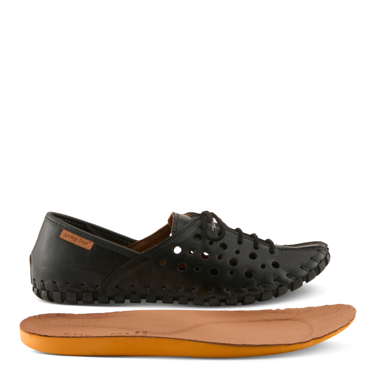 Spring Step SPRING STEP MOONWALK SHOE shoe in camel with comfortable everyday design
