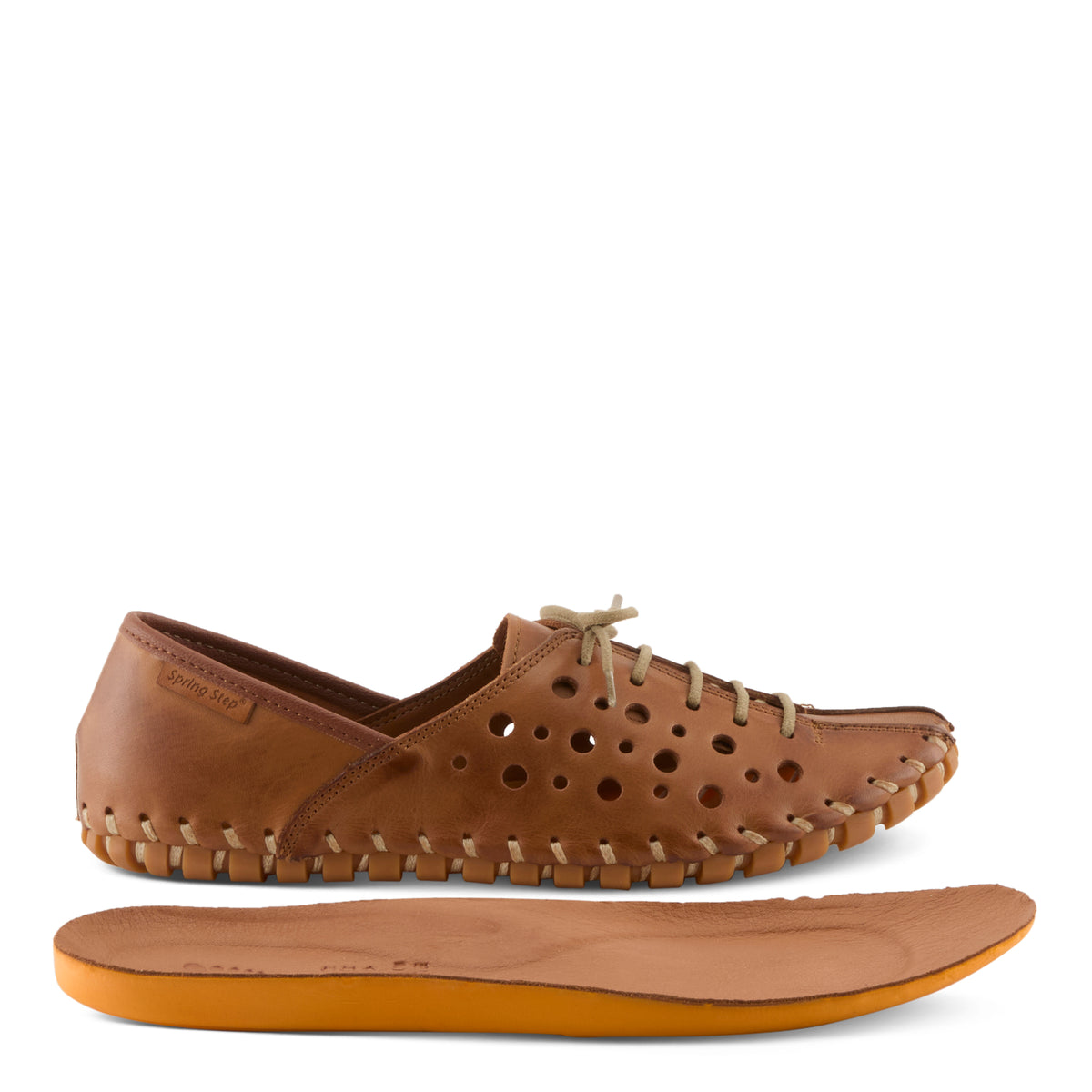 Spring Step SPRING STEP MOONWALK SHOE shoe in red with comfortable everyday design