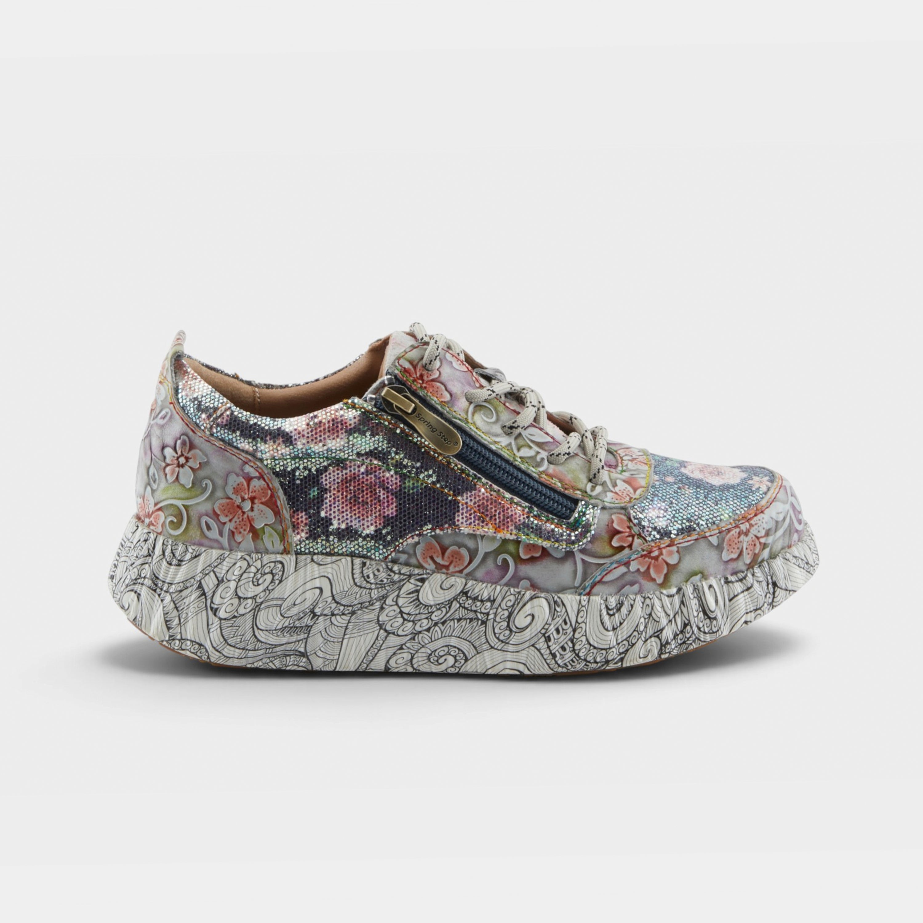 L'Artiste Motion sneakers in Grey Multi, hero view