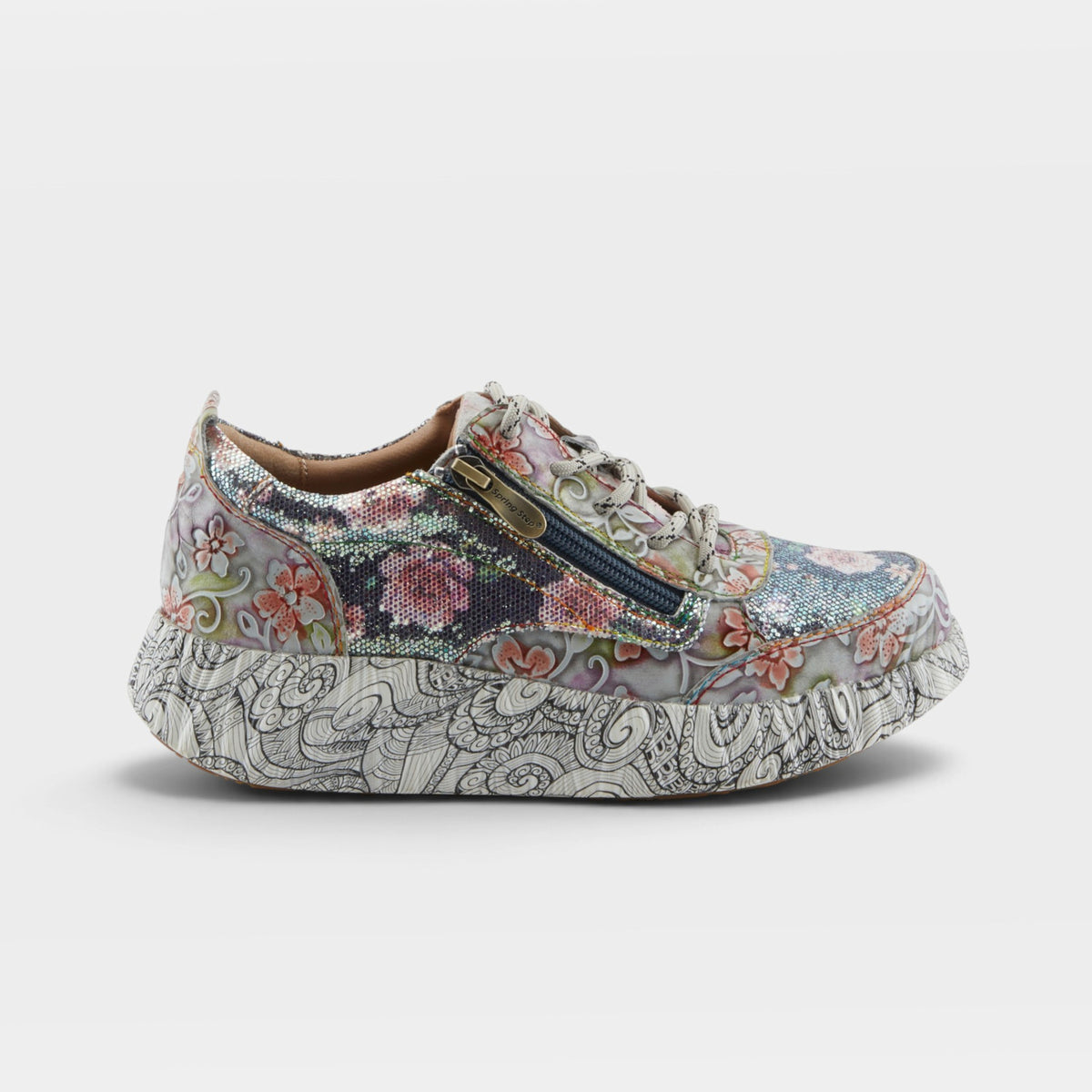 L'Artiste Motion sneakers in Grey Multi, hero view