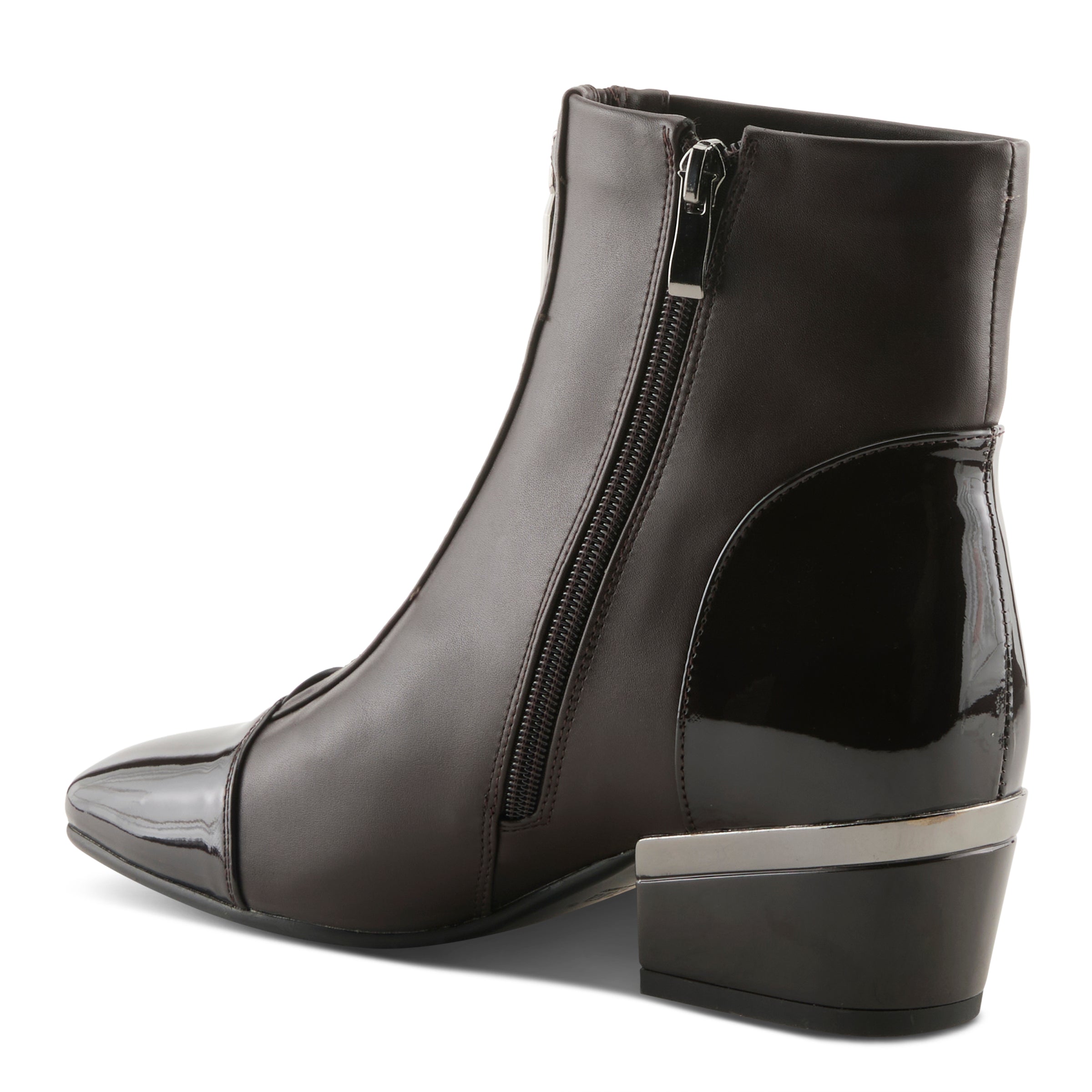 靴 STYLE. A61 POLISH BOOTS Azura Mozza Boots: Premium Shiny Look – Spring Step Shoes