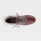L'Artiste Muggiasti shoes in Bordeaux Multi, top view
