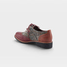 L'Artiste Muggiasti shoes in Bordeaux Multi, alternate angle view