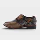 L'Artiste Muggiasti-Dot shoes in Taupe Multi, side view