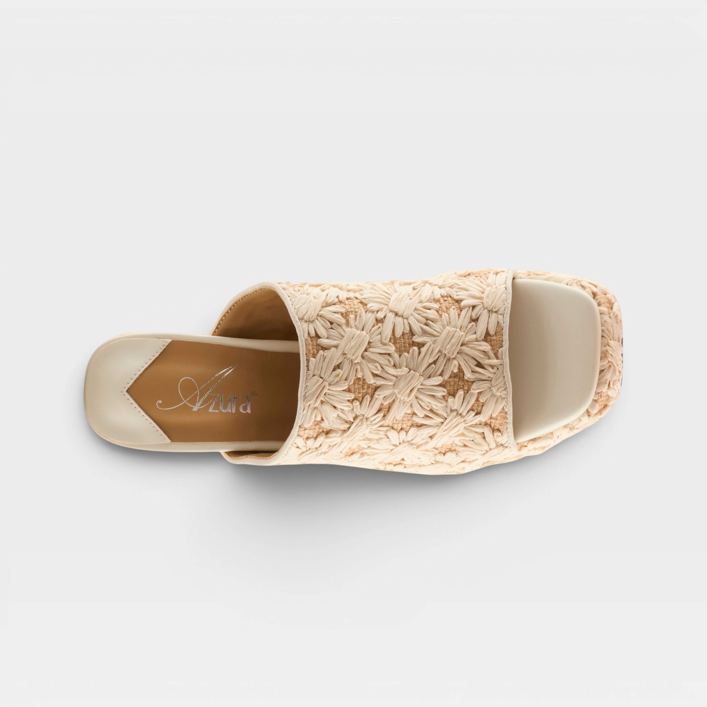 Azura Mustbeluv Beige Multi Sandal