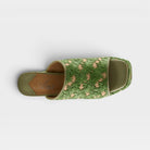 Azura Mustbeluv Green Multi Sandal