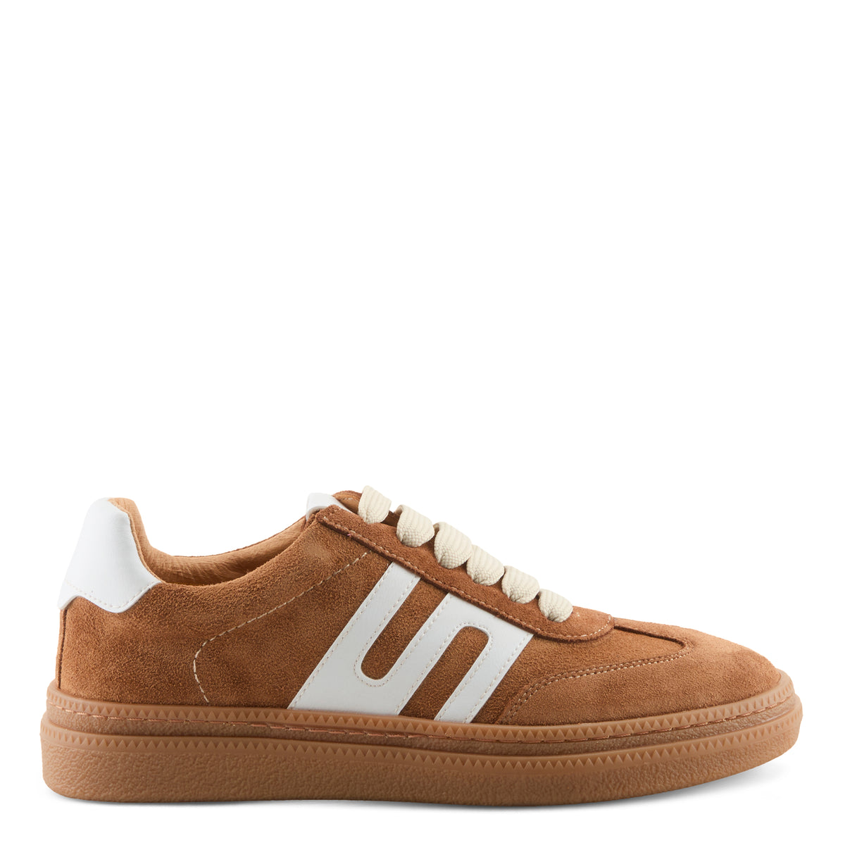 Spring Step SPRING STEP MYNA SNEAKERS sneaker in camel multi suede with comfortable everyday design