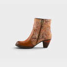 L'Artiste Naima boots in Camel Multi, side view