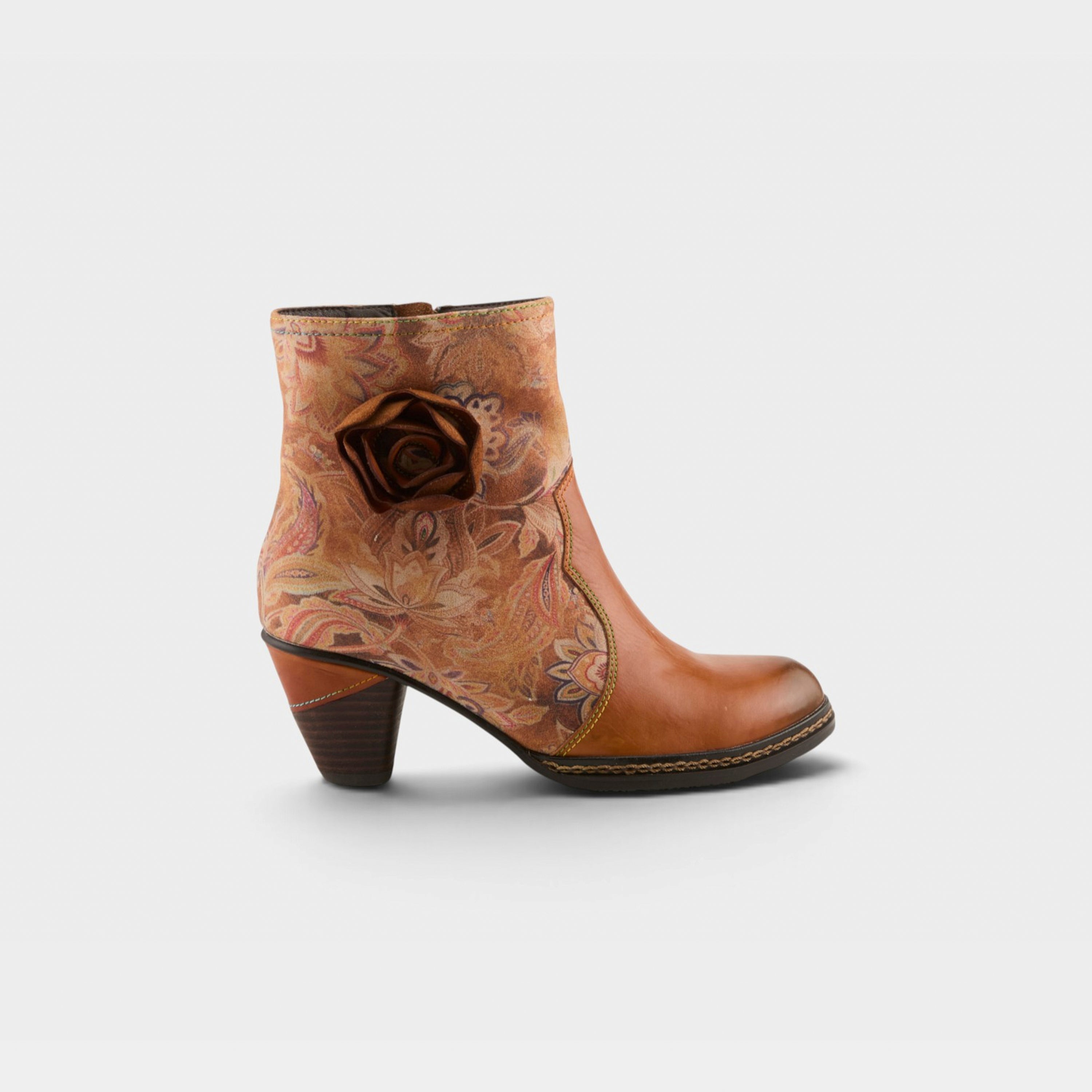 L'Artiste Naima boots in Camel Multi, hero view
