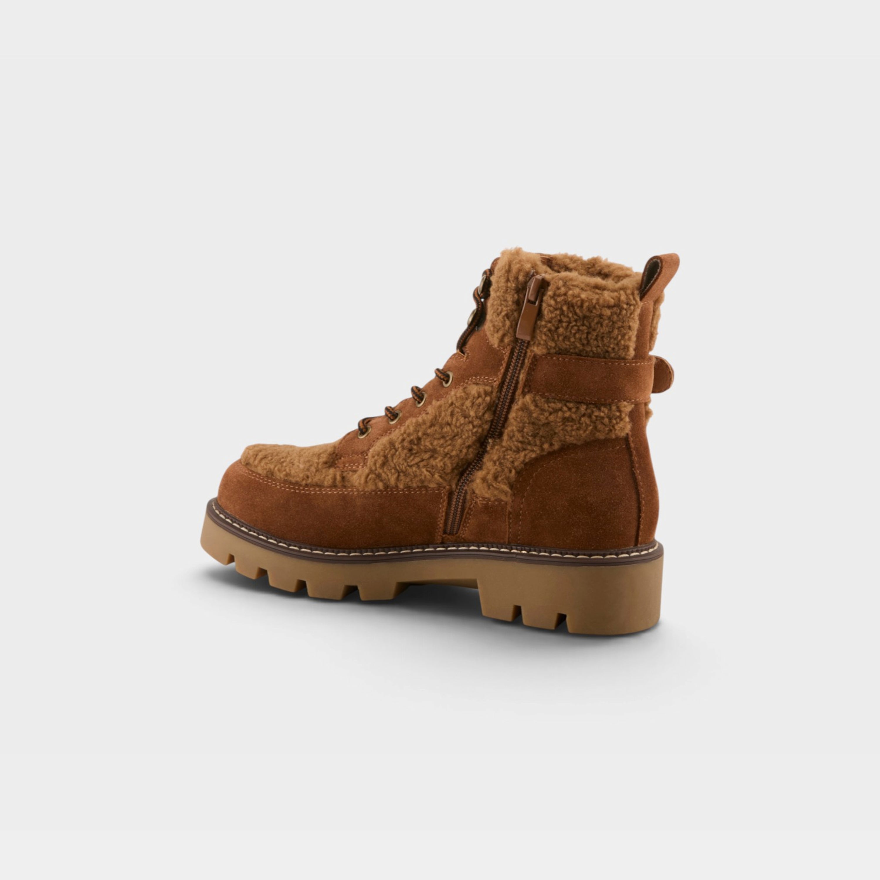 Spring Step Namiko Camel Multi Suede Boot