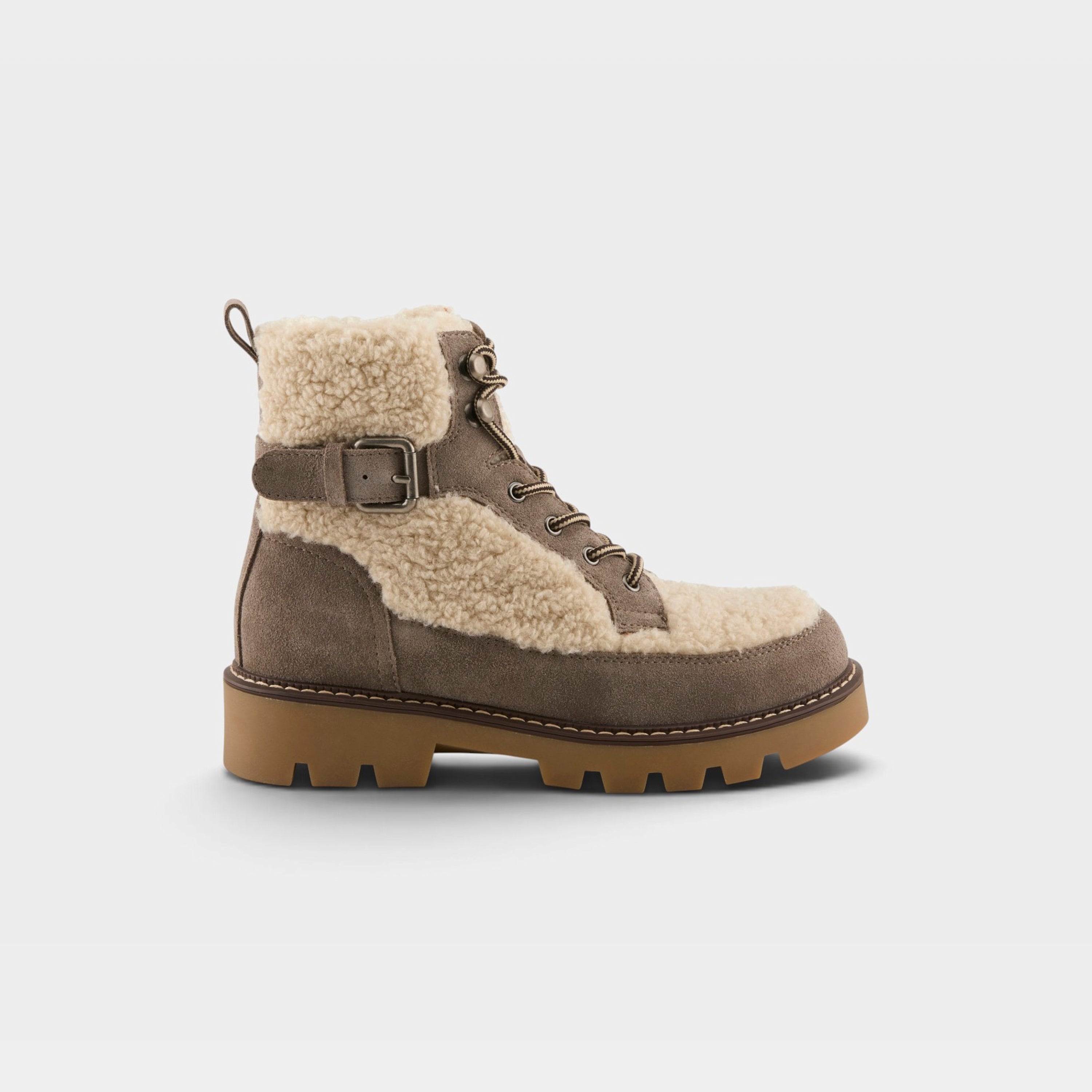 Spring Step Namiko Taupe Multi Suede Boot
