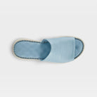 Spring Step Nappa Blue Slide Sandal