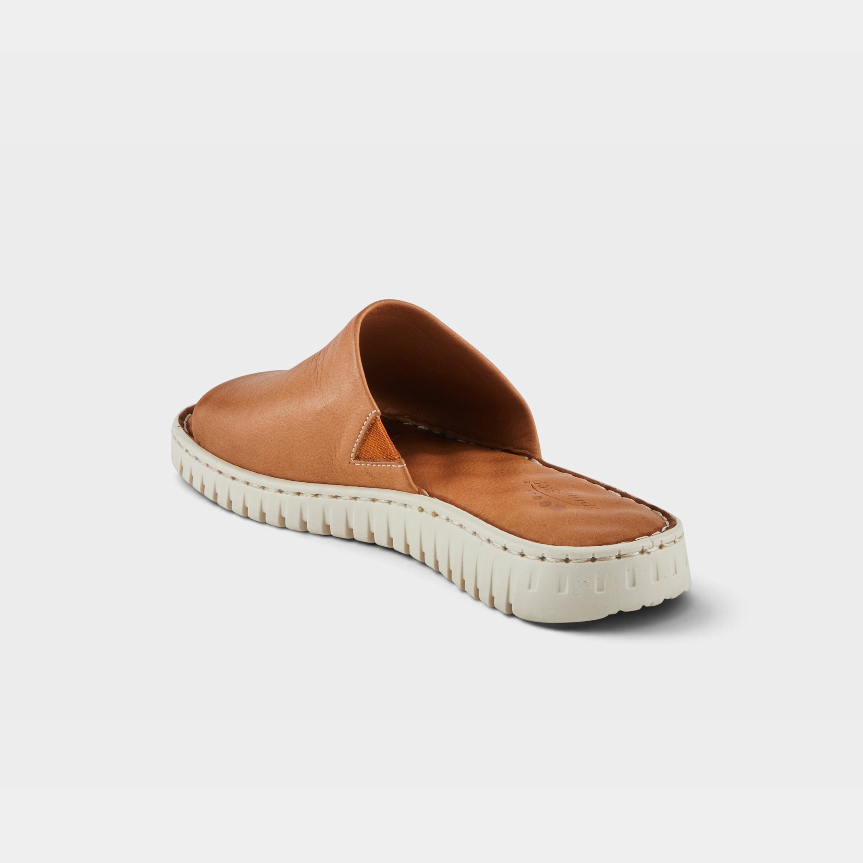 Spring Step Nappa Camel Slide Sandal
