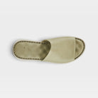 Spring Step Nappa Olive Green Slide Sandal
