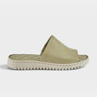 Spring Step Nappa Olive Green Slide Sandal