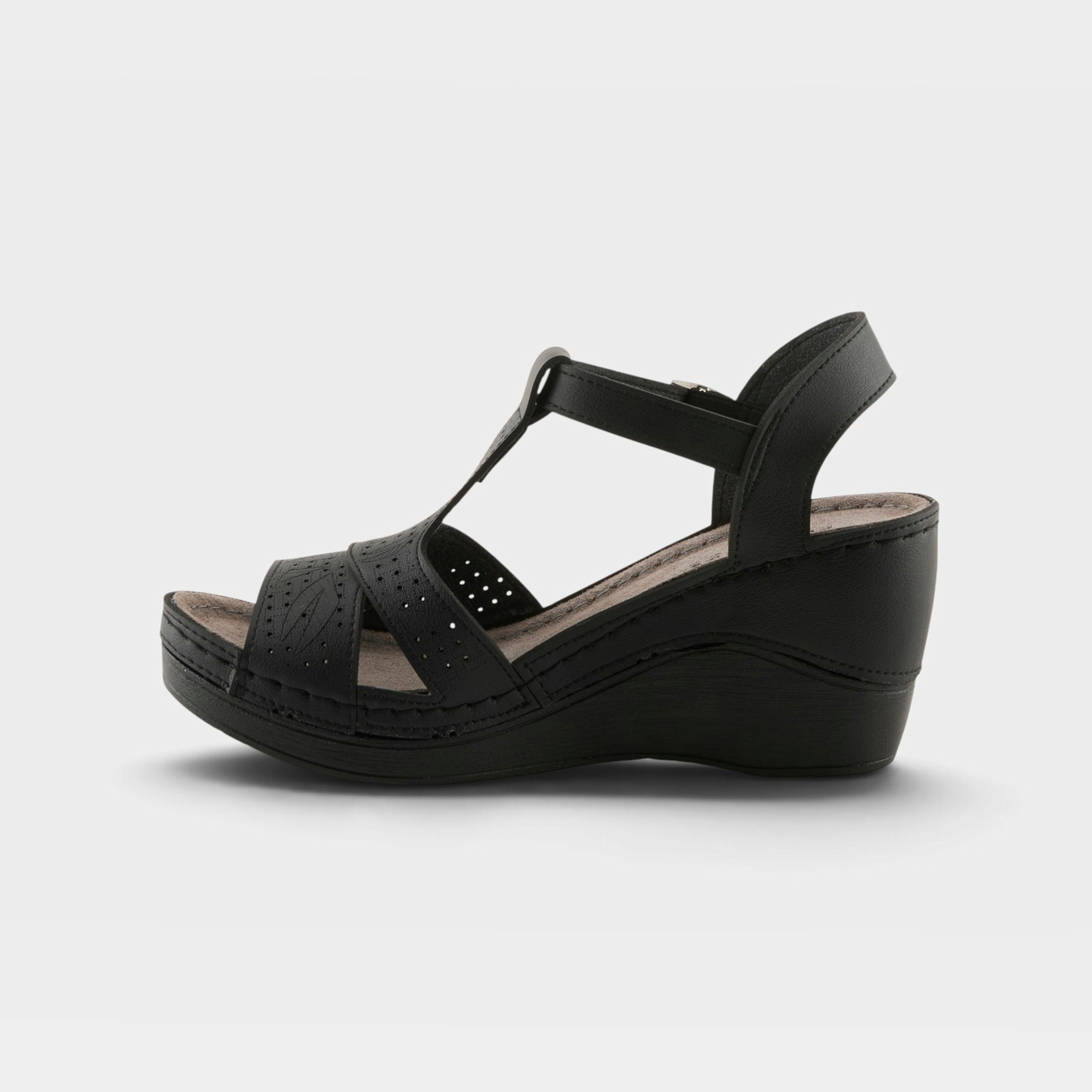 Flexus Natala Black Sandal