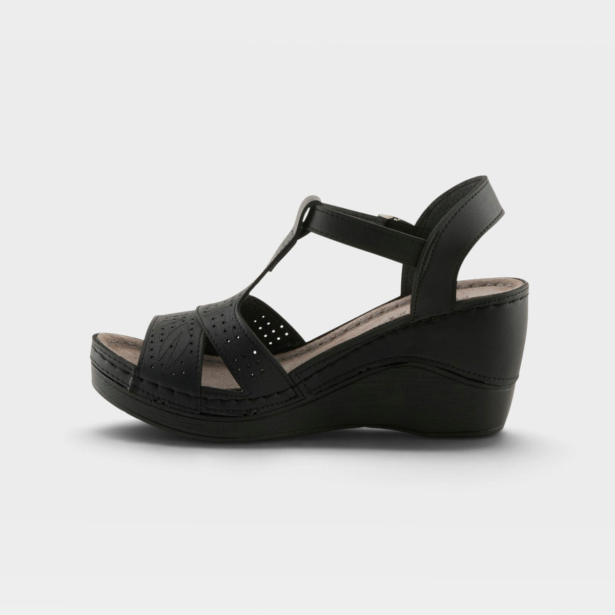 Flexus Natala Black Sandal