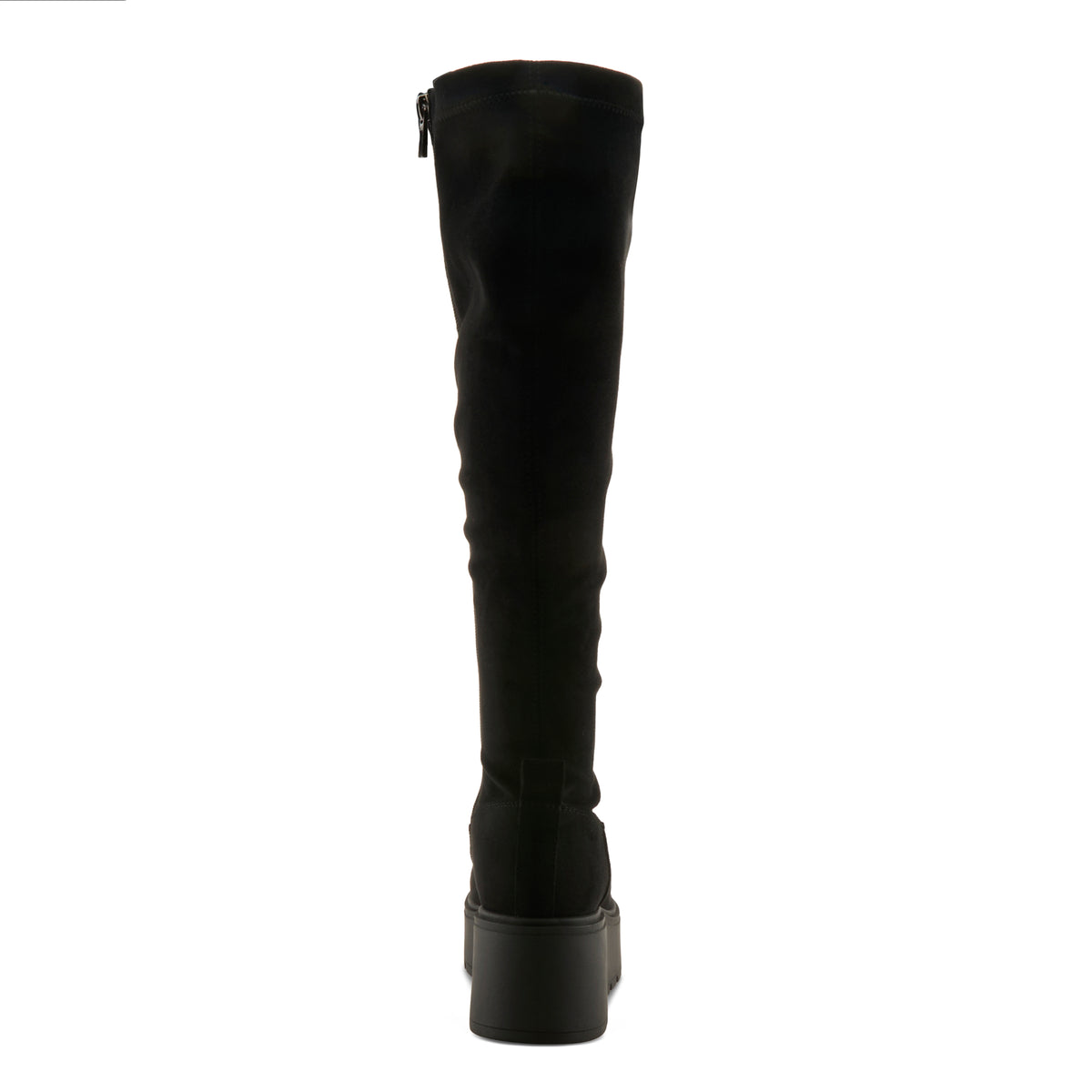 BLACK FAUX SUEDE