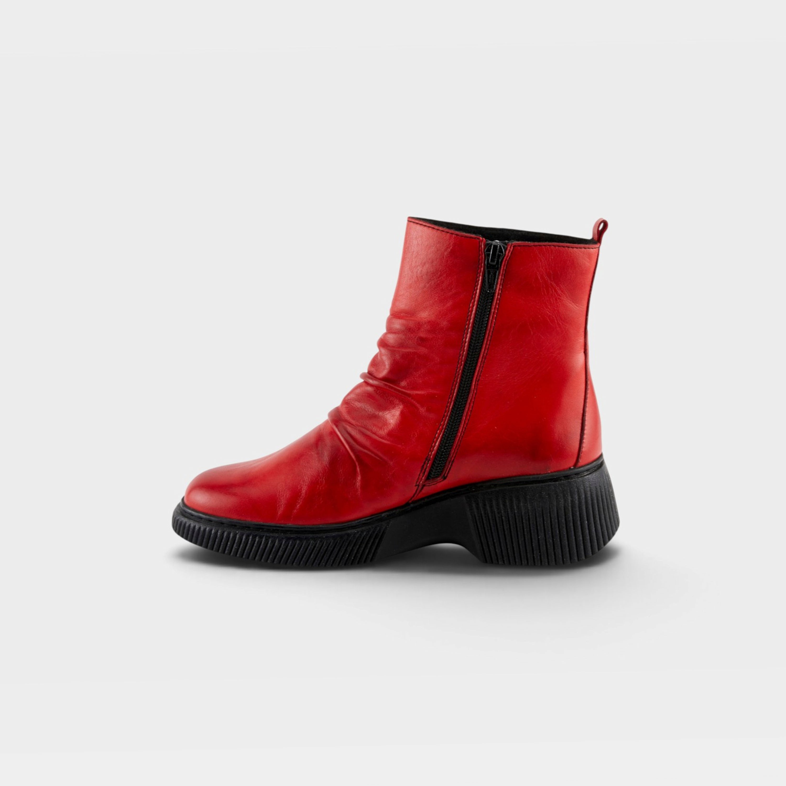 Spring Step Nayana Red Boot