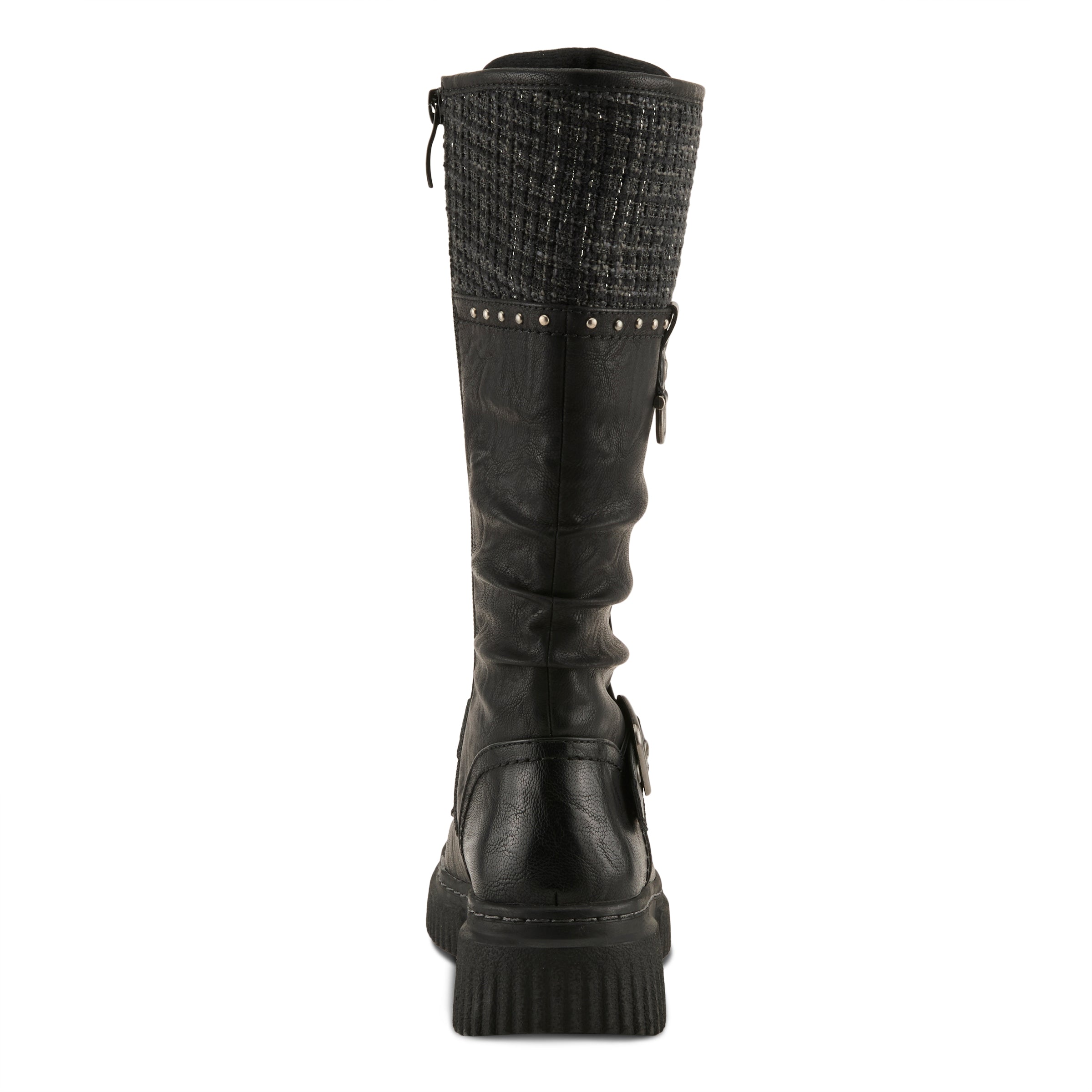 Women Mid-Calf Boots – Warm Lace-Up – Spring Step Shoes