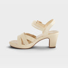 Patrizia Neesa Stretch Beige Sandal