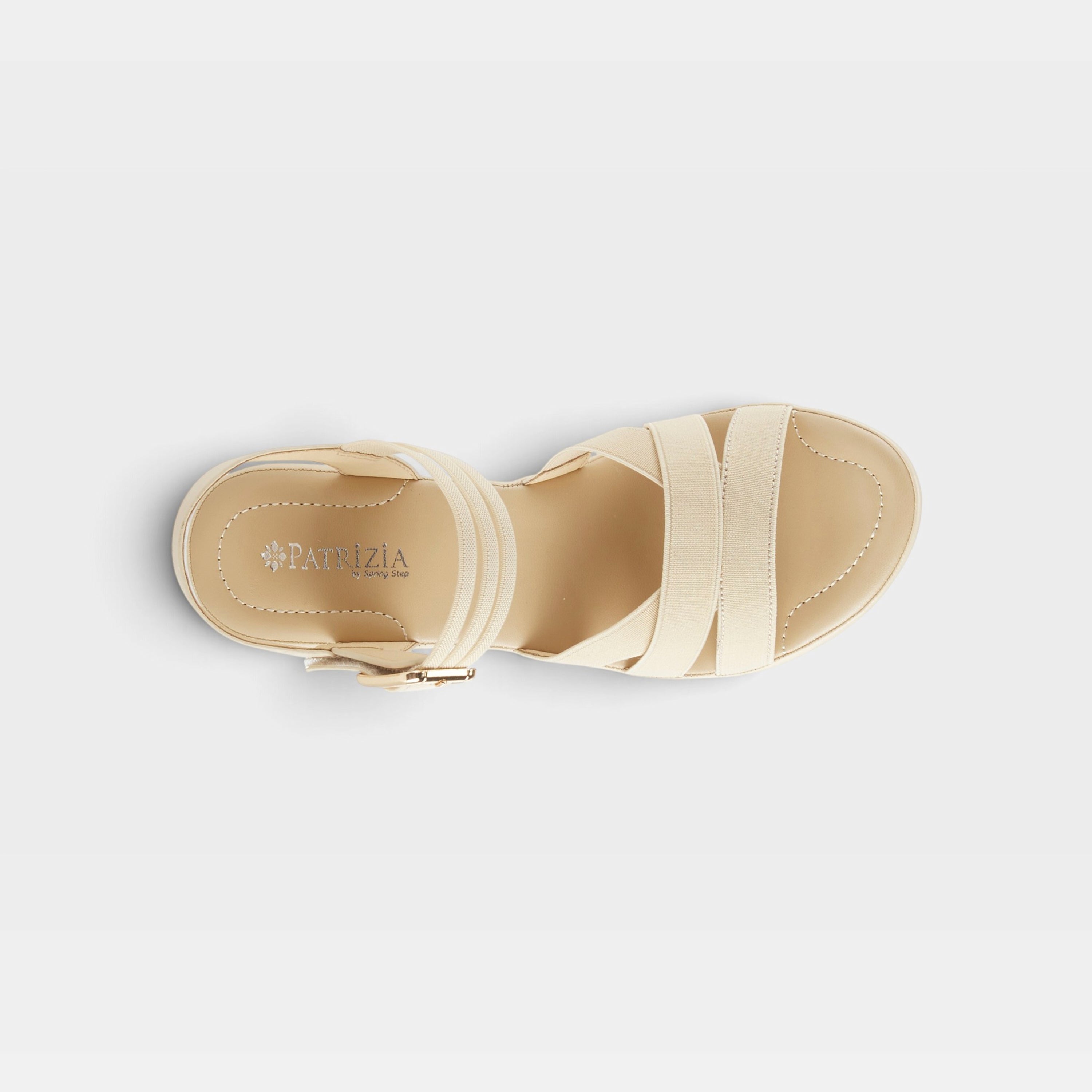 Patrizia Neesa Stretch Beige Sandal