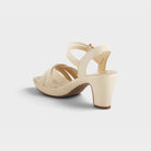 Patrizia Neesa Stretch Beige Sandal