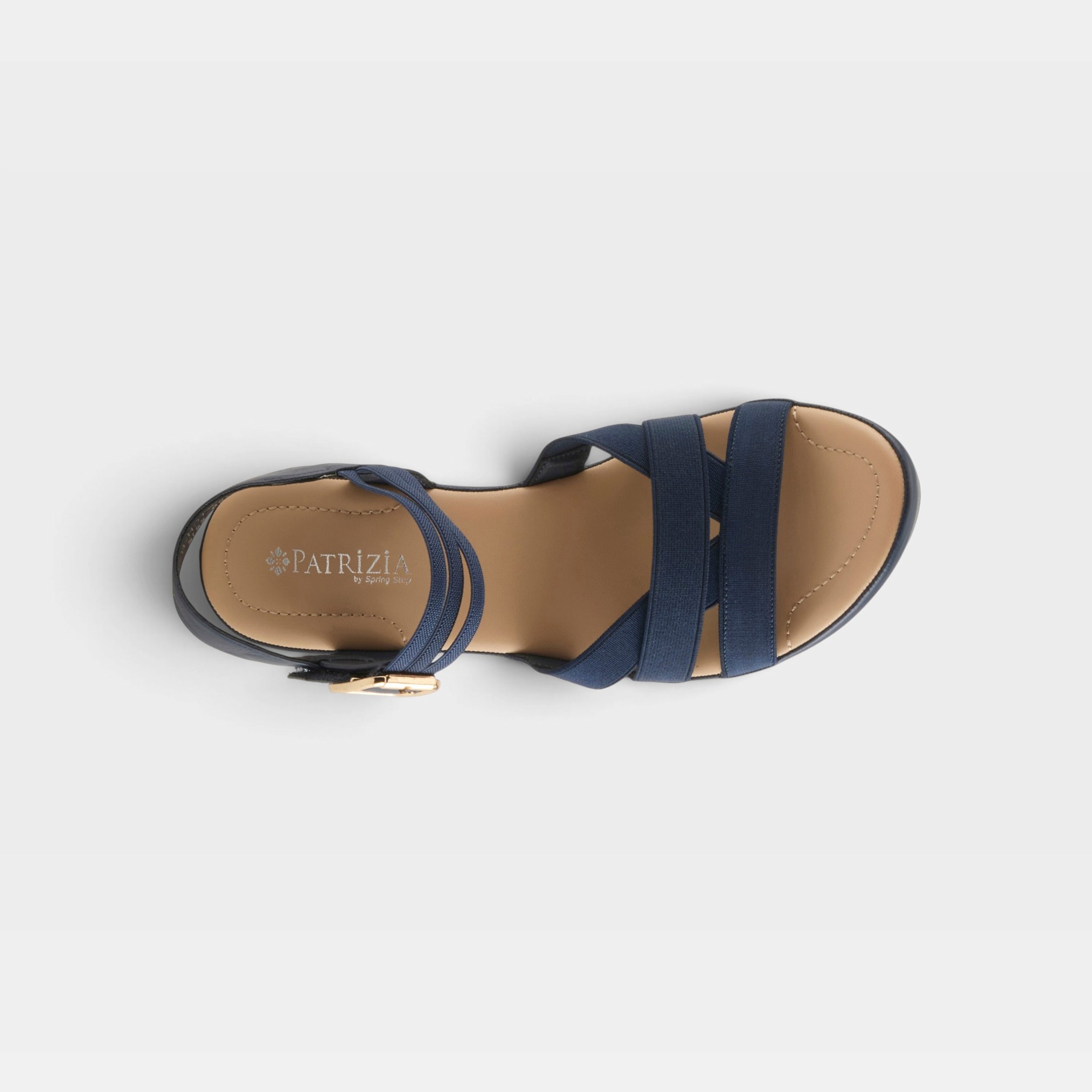 Patrizia Neesa Stretch Navy Sandal