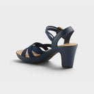 Patrizia Neesa Stretch Navy Sandal