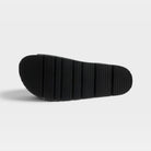 Spring Step Nesconset Black Suede Platform Sandal