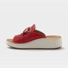 Spring Step Nevelle Red Slide Sandal