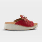 Spring Step Nevelle Red Slide Sandal
