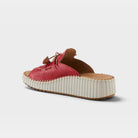 Spring Step Nevelle Red Slide Sandal