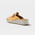Spring Step Nevelle Yellow Slide Sandal