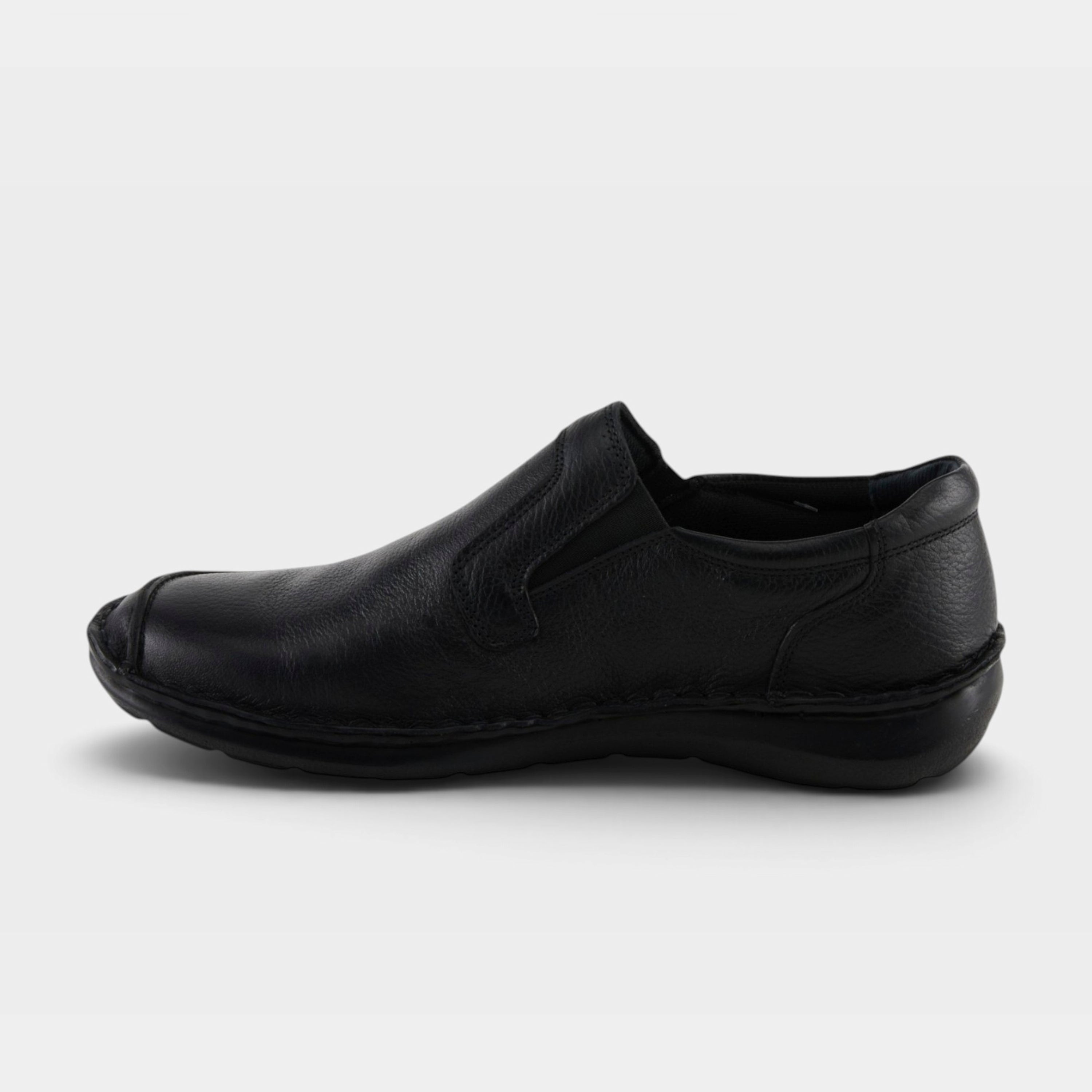Spring Step Men Niccolo Black Slip-On Shoe