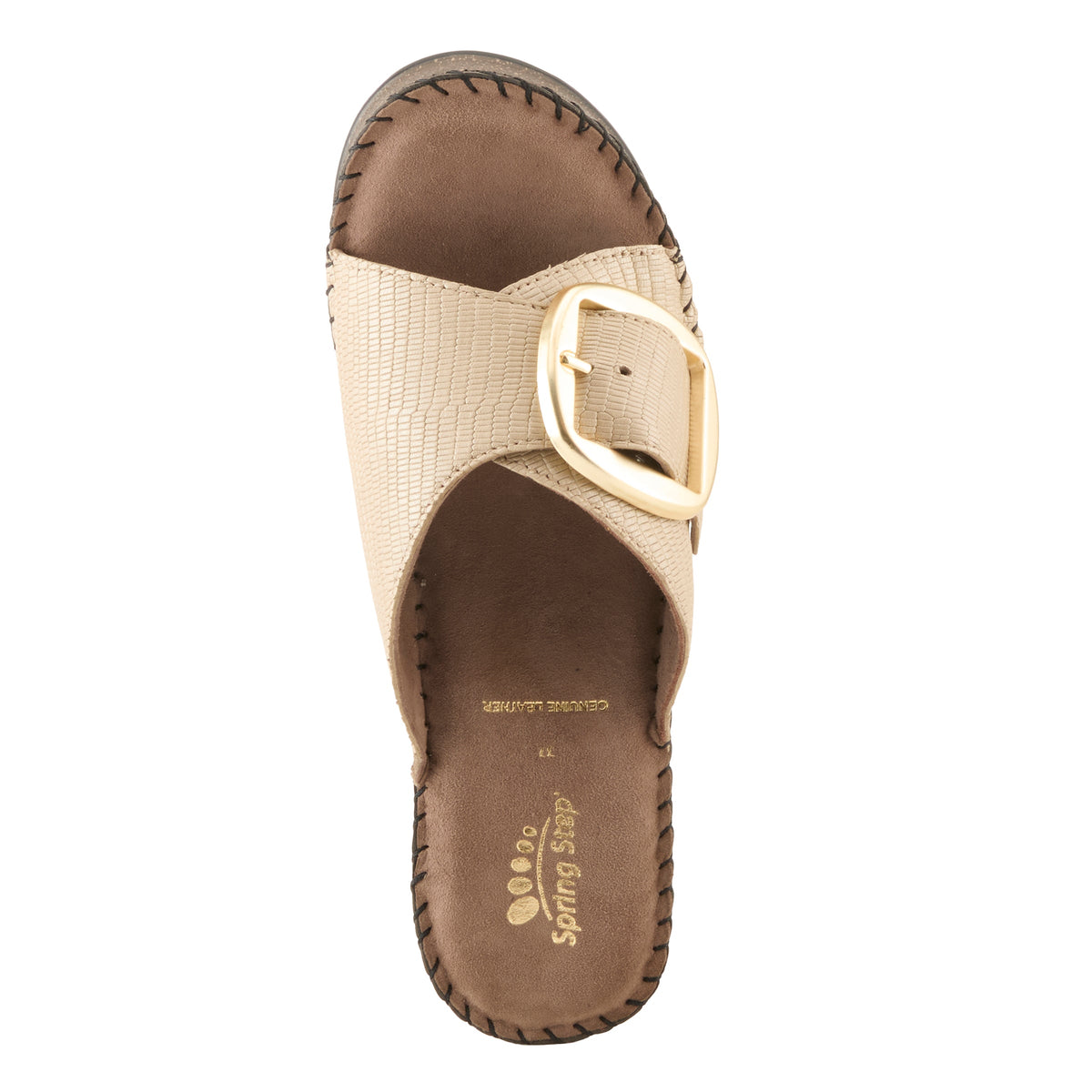 Spring Step Nienna Sandals: Wedge Slip-on – Spring Step Shoes