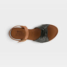 Spring Step Nihira Black Multi Flat Sandal